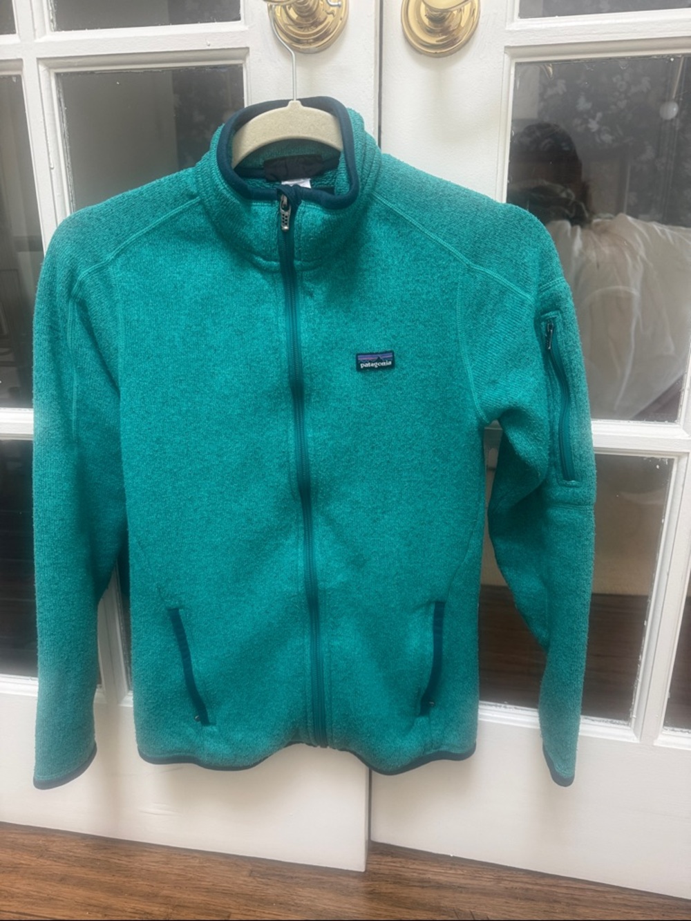 Patagonia Teal Full-Zip Fleece Jacket / XS
